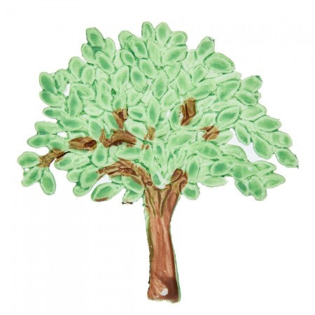 Wachsdekor Baum Sommer 60x58mm 1 Stück