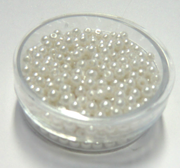 Wachsperle weiß 3mm 500 Stück/Dose