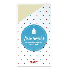 Verzierwachsplatten UNI  200x100x0,5mm 2 Stück/Packung
