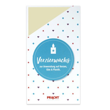 Verzierwachsplatten UNI  200x100x0,5mm 2 Stück/Packung