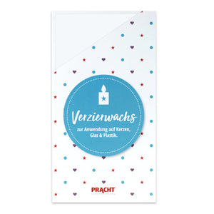 Verzierwachsplatten UNI  200x100x0,5mm 2 Stück/Packung