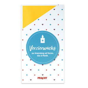 Verzierwachsplatten UNI  200x100x0,5mm 2 Stück/Packung