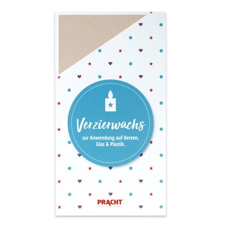 Verzierwachsplatten UNI  200x100x0,5mm 2 Stück/Packung