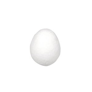 Watteeier weiß 36x30mm 10 Stück