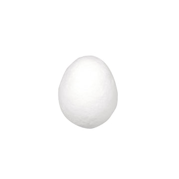 Watteeier weiß 70x50mm 2 Stück