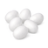 Watteeier weiß 25x40mm 6 Stück