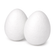 Watteeier weiß 70x50mm 2 Stück