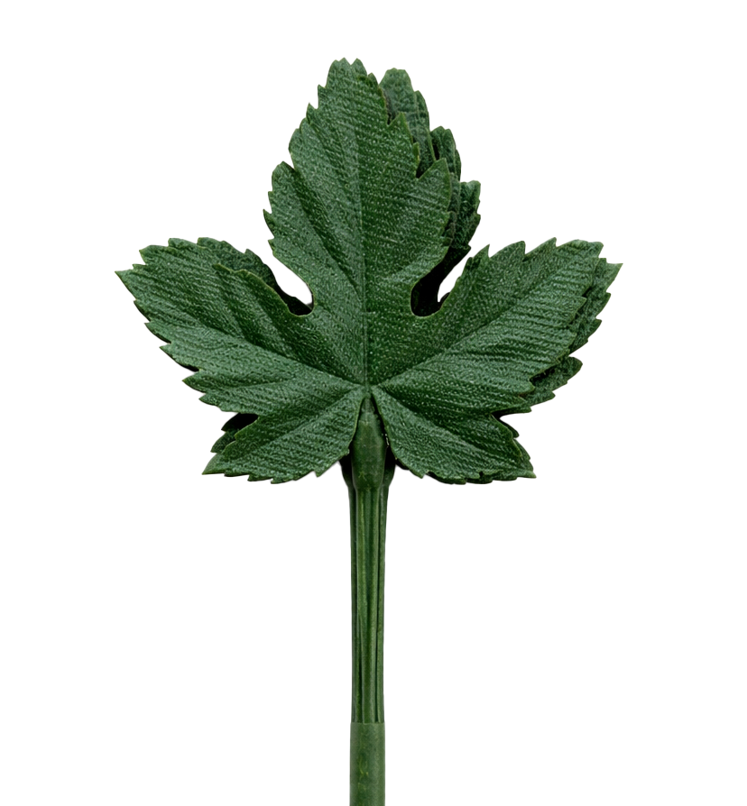 Weinlaub dunkelgrün, 12 Stück/Bd