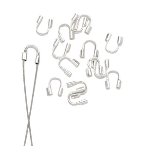 Wire Guardian Drahtschutz silberfärbig 20 Stück