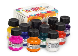 Koh-I-Noor Tech. Zeichentusche Set 10tlg á 20ml