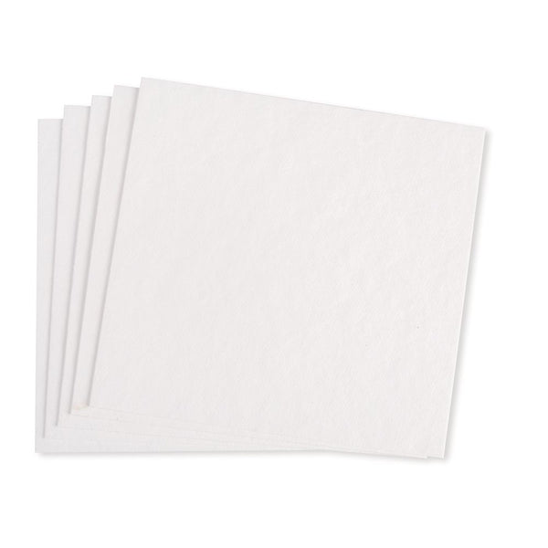 Zellstoffplatten weiß 20x21cm 5 Stück