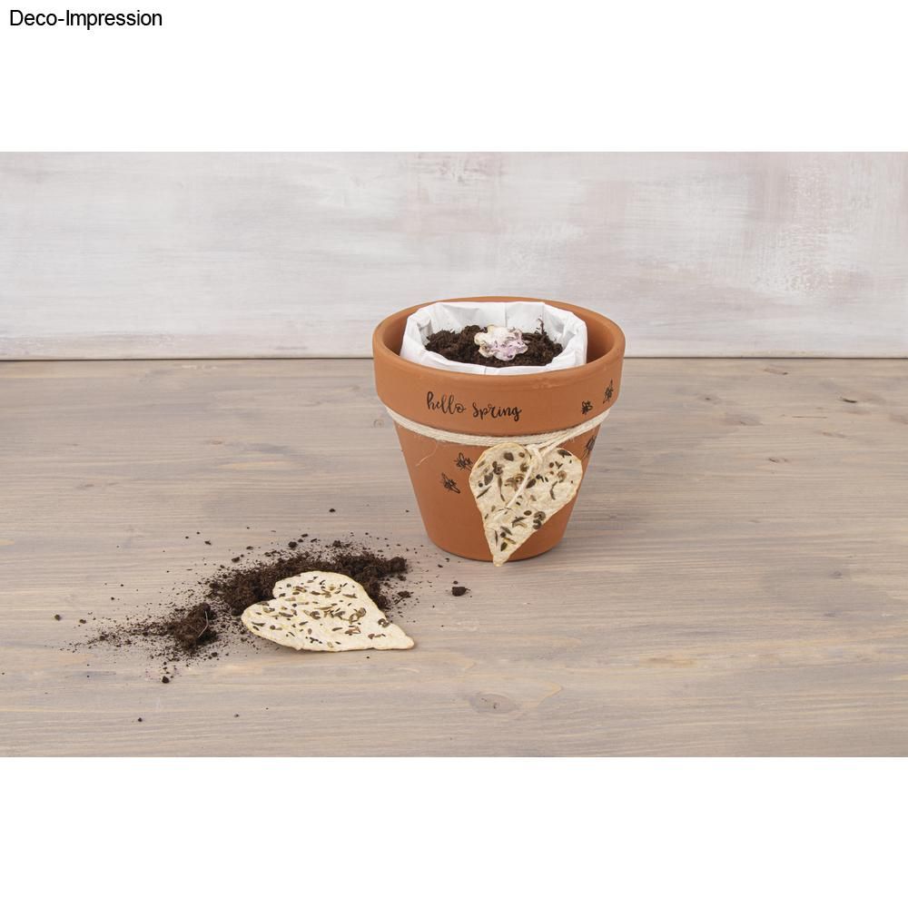 Zellstoffplatten weiß 20x21cm 5 Stück