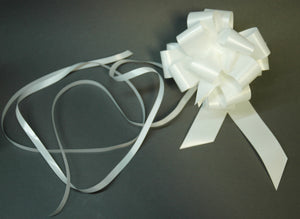 Ziehschleife mit Zugband 3cm breit Maschendurchmesser 12cm 1 Stück