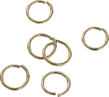Zwischenring aus Metall goldfarbig 6mm 20 Stück