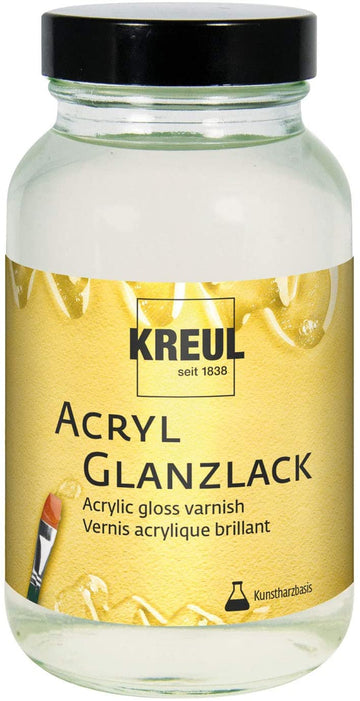 KREUL Acryl Glanzlack auf Kunstharzbasis transparent