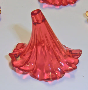 Acrylblüten 4cm5 Stück/Btl. verschiedene Farben