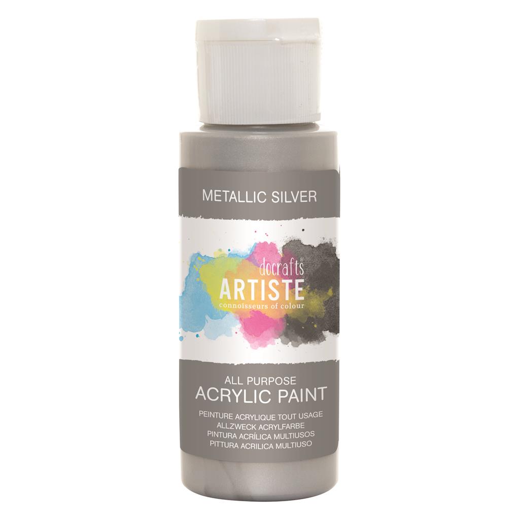 Docraft Artiste Metallic Acrylfarbe Allesfarbe 59ml