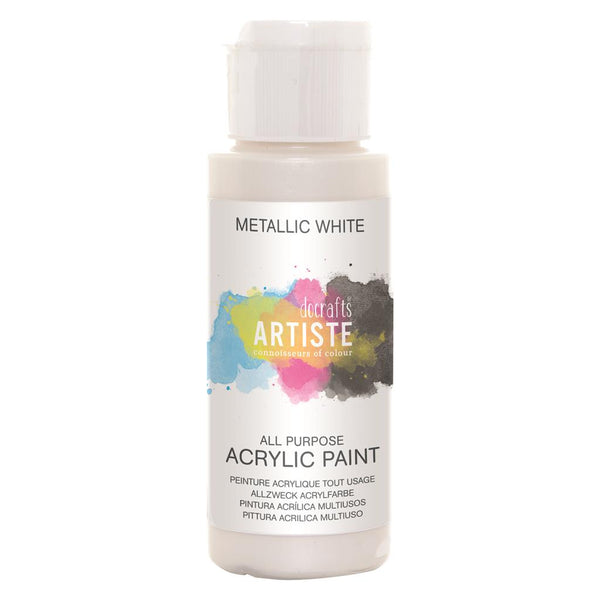 Docraft Artiste Metallic Acrylic Paint Allesfarbe 59ml