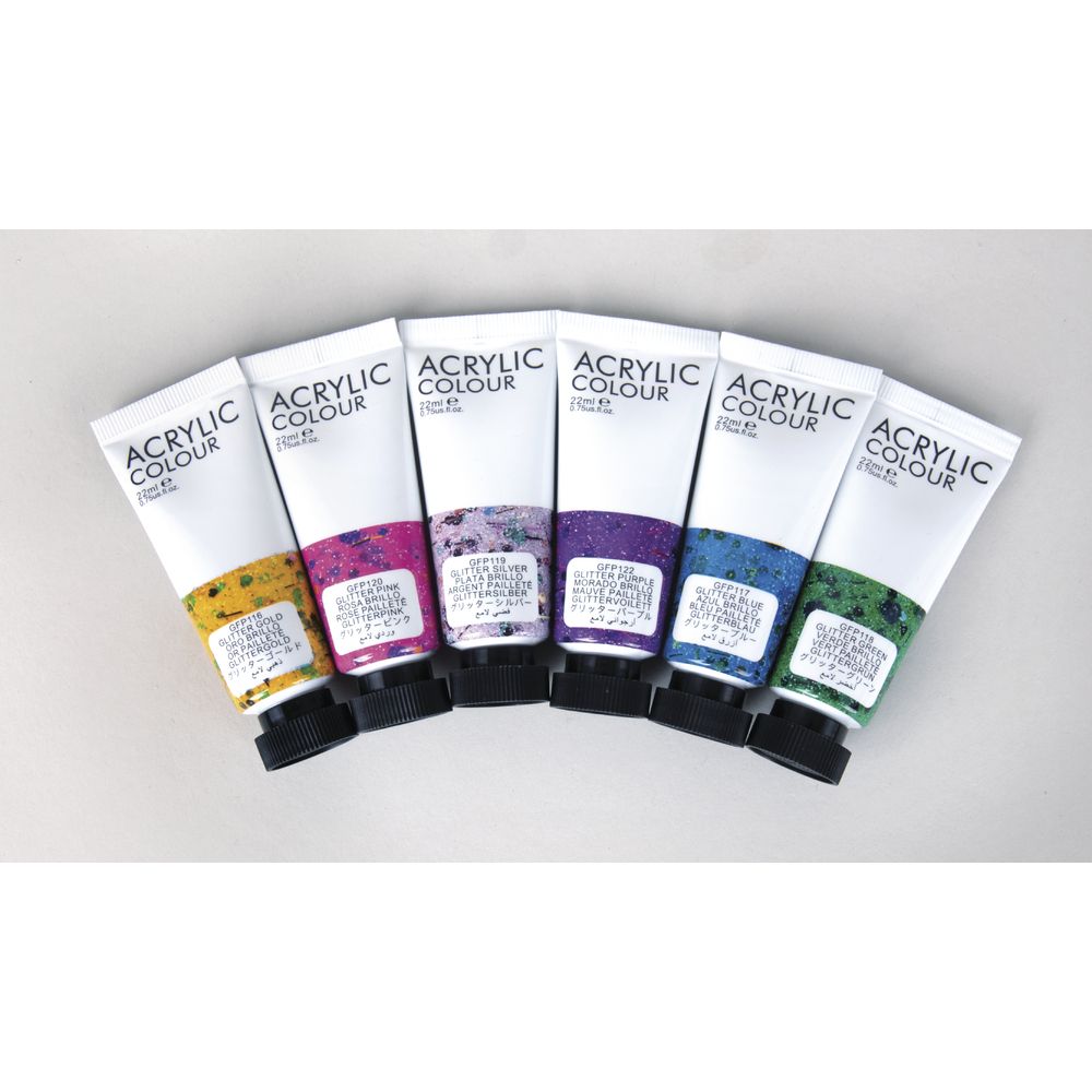 Acrylfarben Künstler Set 36 Farben x 22ml Set bunt