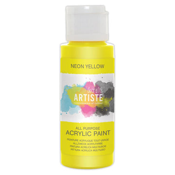 Docraft Artiste NEON Acrylic Paint Allesfarbe 59ml