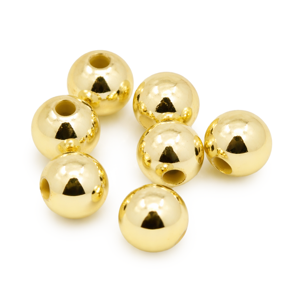 Wachsperlen gold 3 mm 350 Stück / Dose