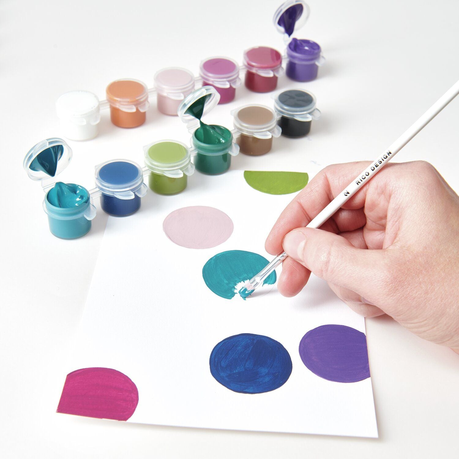 Acrylini Pods Acrylfarben Set 12 x 3,5ml
