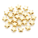 Acrylperlen Stern mini gold 6x3,5mm 100 Stk./Btl.