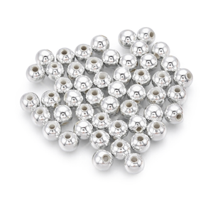Wachsperlen silber glänzend Großpackung