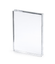 Acrylstempelblock mit Griffmulde 78x100x15mm