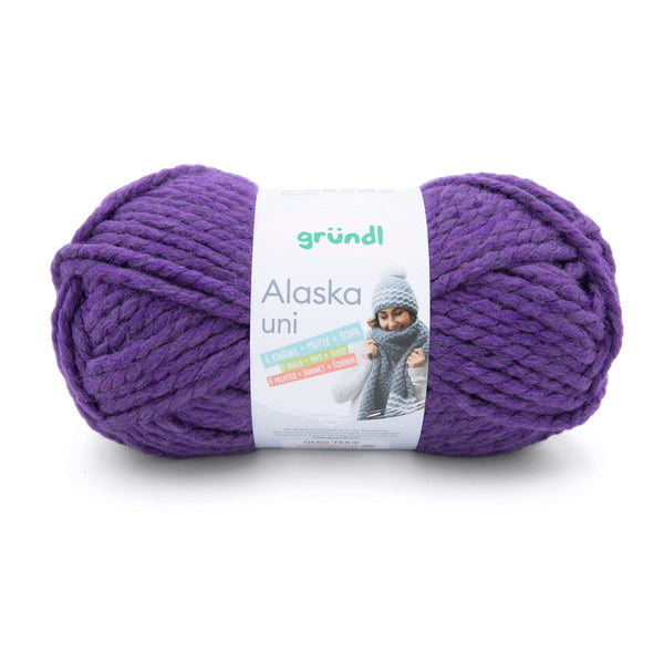 Gründl Alaska Wolle Uni 100g 75m