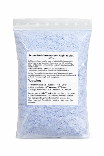 TFC Schnell-Abformmasse Alginat blau 500g