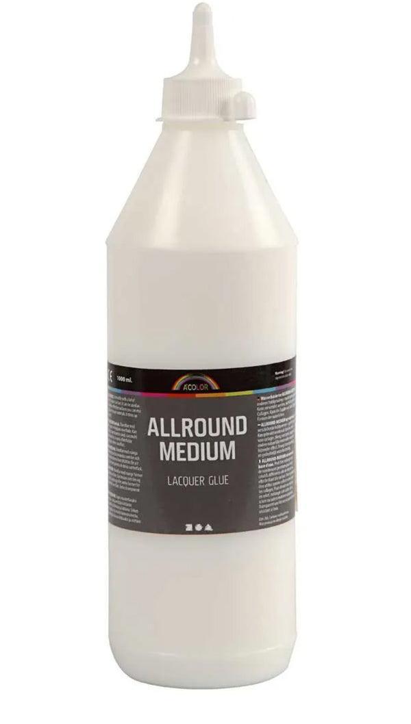 Allround Medium Klebelack Bindemittel auf Wasserbasis