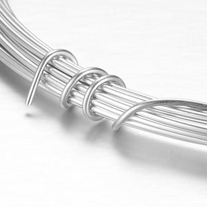 Aludraht silber rund 1mm 10m/Rolle