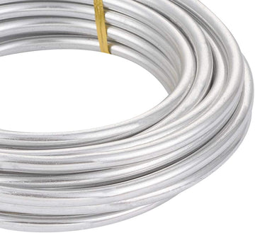 Aludraht silberfärbig 6mm 500g / 7m