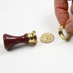 Siegel-Set Heritage Siegelset 5-teilig, Krone, Lilie, Ornament