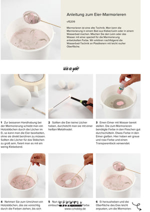 Marmorierfarbe Marabu Easy Marble 15ml in Glasflasche