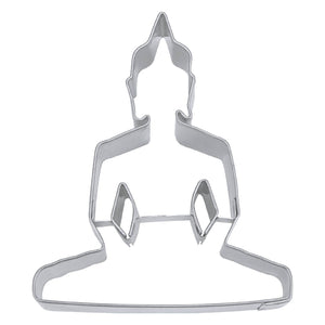 Ausstechform Buddha 7 cm, Edelstahl
