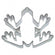 Ausstechform Frosch Edelstahl 6cm