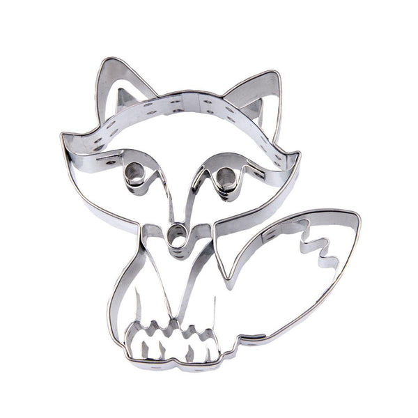 Präge-Ausstechform Fuchs Edelstahl 7,5 cm