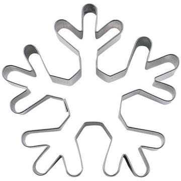 Ausstechform Schneeflocke Edelstahl 7,5cm