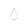 Ausstechform Tropfen Drop 4cm