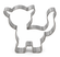 Ausstechform Katze stehend Edelstahl rostfrei 70x70mm