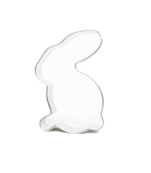 Ausstechform Hase sitzend 65x45cm rostfrei Edelstahl