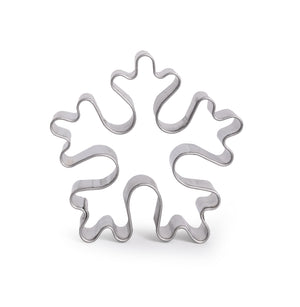 Ausstechform Schneeflocke 10cm, Eiskristall Ausstecher