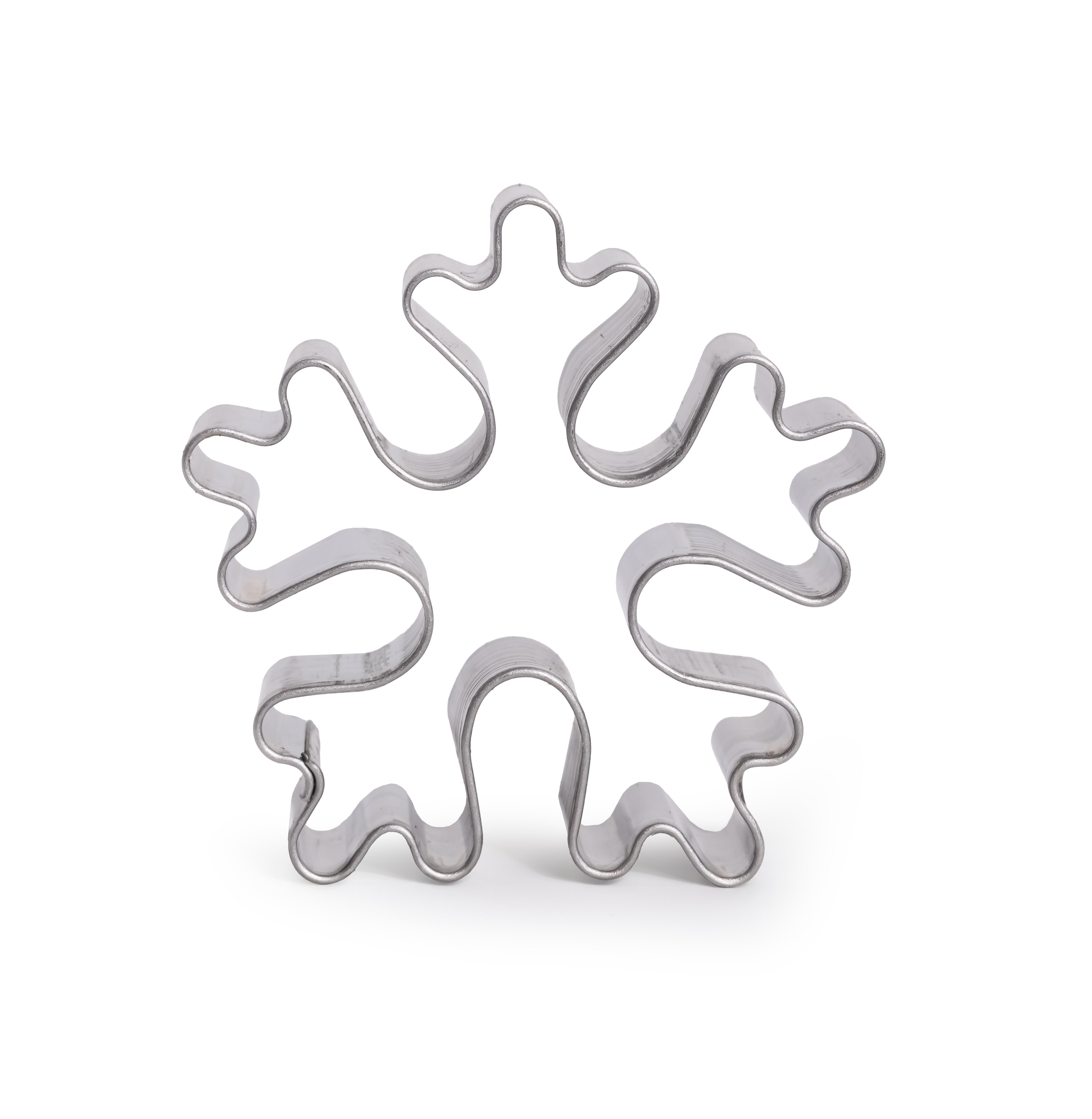 Ausstechform Schneeflocke 10cm, Eiskristall Ausstecher