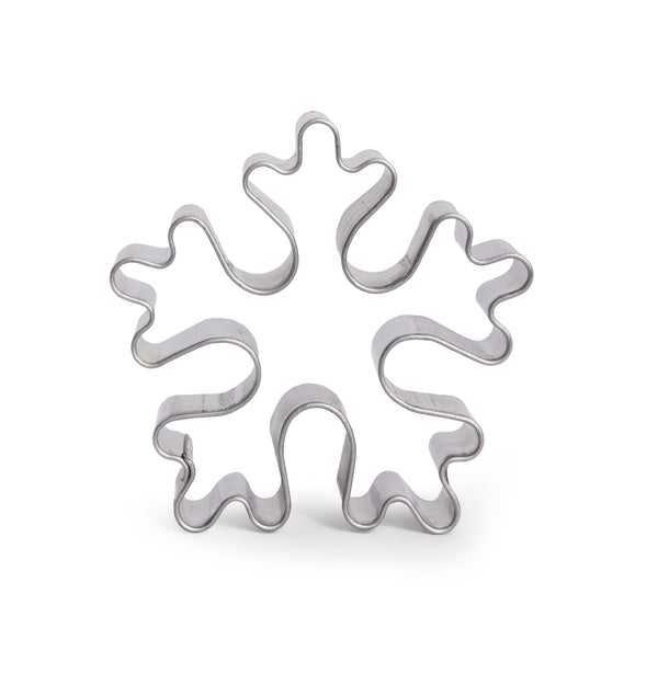 Ausstechform Schneeflocke Eiskristall aus Edelstahl 10cm