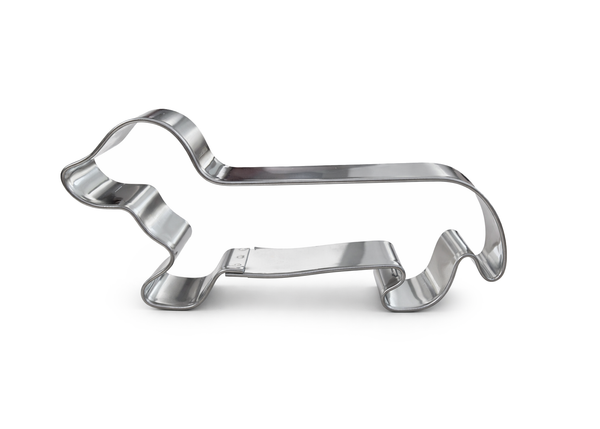Ausstecher Hund Dackel rostfrei Edelstahl 85x32mm