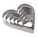 Ausstechformen-Set Herzen 3-10cm 6 Stück