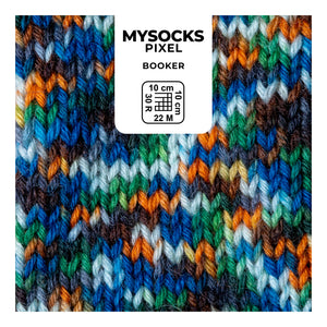 MyBoshi Mysocks Pixel Sockenwolle Aloeveraduft 6-fädig 150g/390m
