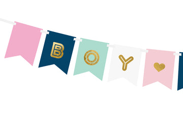 Boy or Girl Banner 14x175cm